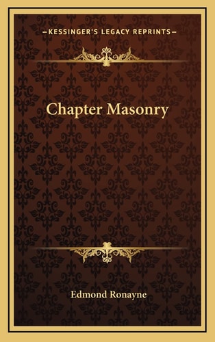 Chapter Masonry