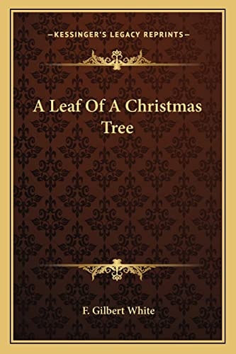 A Leaf Of A Christmas Tree