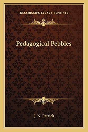 Pedagogical Pebbles