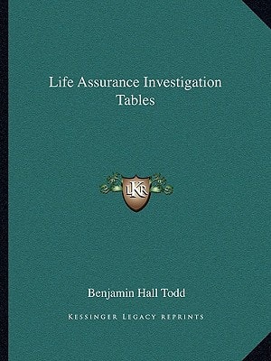 Life Assurance Investigation Tables