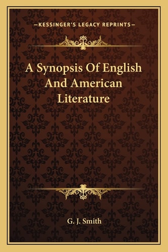 A Synopsis Of English And American Literature