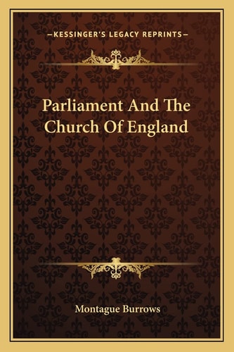 Parliament And The Church Of England