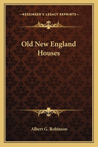 Old New England Houses