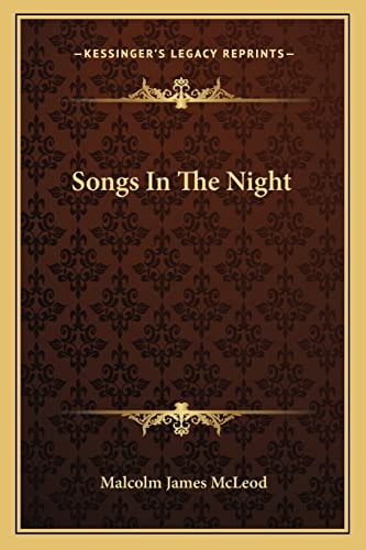 Songs In The Night