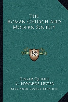 The Roman Church And Modern Society