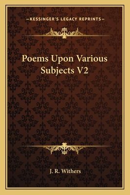 Poems Upon Various Subjects V2