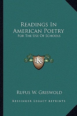 Readings In American Poetry: For The Use Of Schools