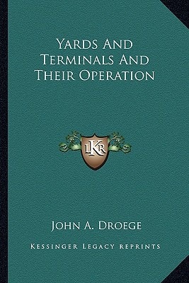 Yards And Terminals And Their Operation