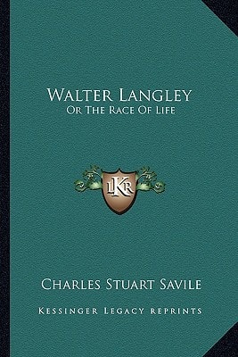 Walter Langley: Or The Race Of Life