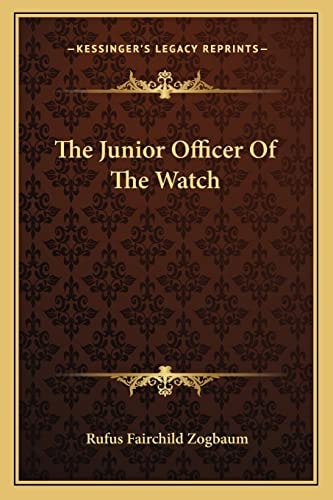The Junior Officer Of The Watch
