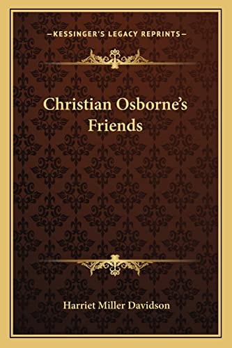Christian Osborne's Friends