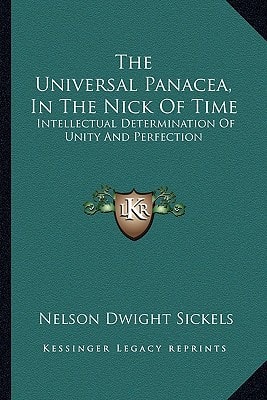The Universal Panacea, In The Nick Of Time: Intellectual Determination Of Unity And Perfection