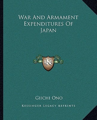 War And Armament Expenditures Of Japan