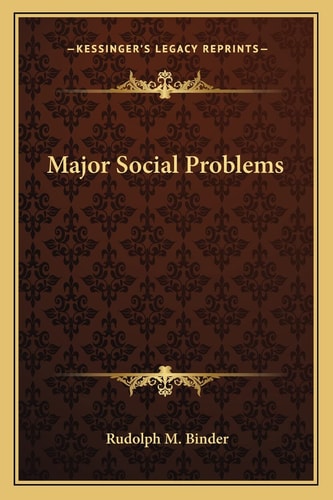 Major Social Problems