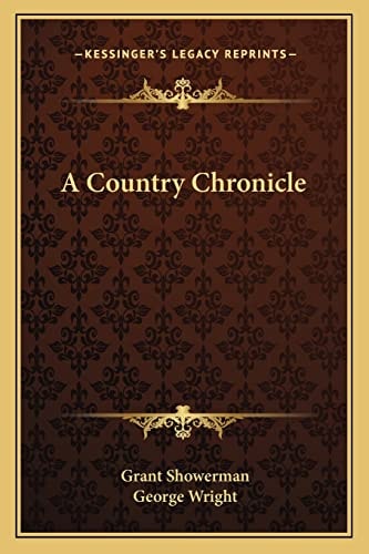 A Country Chronicle