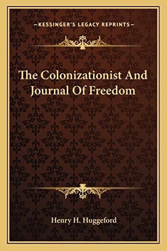 The Colonizationist And Journal Of Freedom