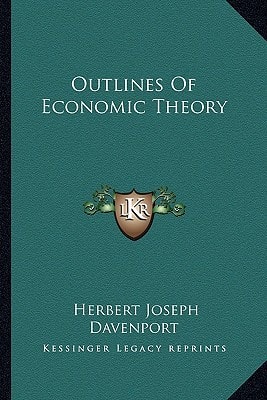 Outlines Of Economic Theory