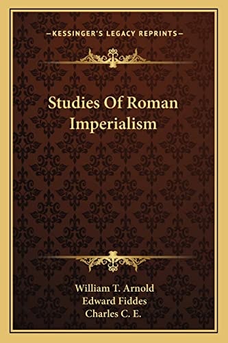 Studies Of Roman Imperialism