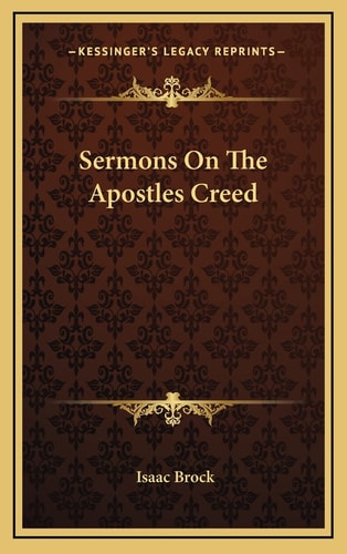 Sermons On The Apostles Creed