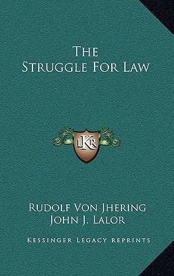 The Struggle For Law