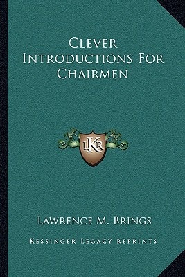 Clever Introductions For Chairmen