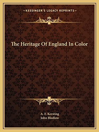 The Heritage Of England In Color