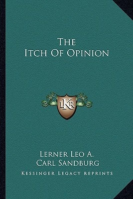 The Itch Of Opinion
