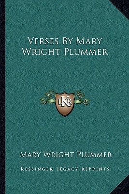 Verses By Mary Wright Plummer