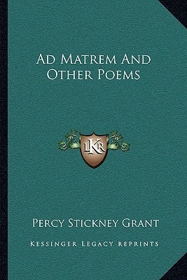 Ad Matrem And Other Poems