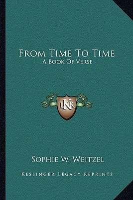 From Time To Time: A Book Of Verse