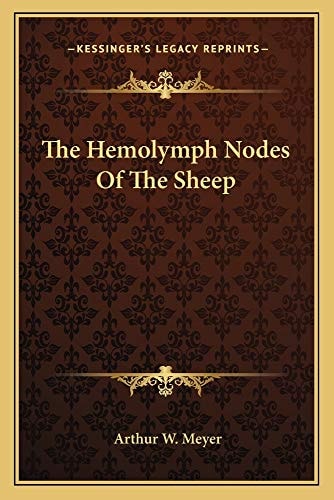 The Hemolymph Nodes Of The Sheep