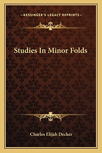 Studies In Minor Folds