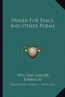 Prayer For Peace And Other Poems