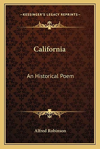 California: An Historical Poem