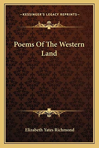 Poems Of The Western Land