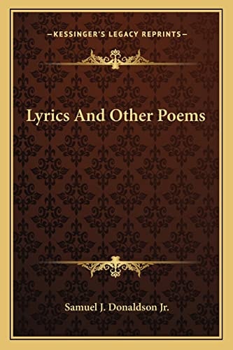 Lyrics And Other Poems