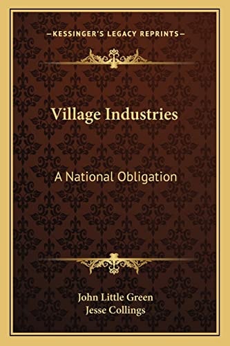 Village Industries: A National Obligation