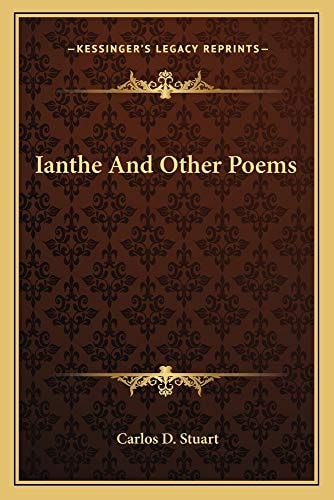 Ianthe And Other Poems