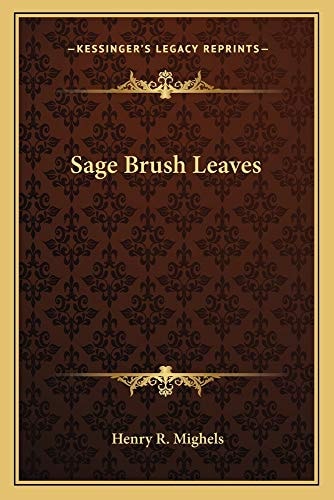 Sage Brush Leaves