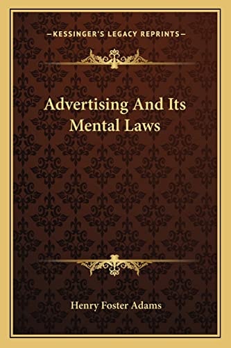 Advertising And Its Mental Laws