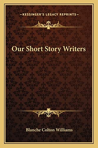 Our Short Story Writers