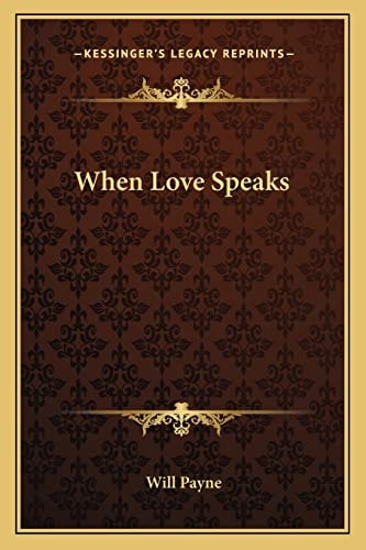 When Love Speaks