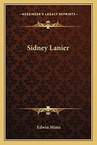 Sidney Lanier