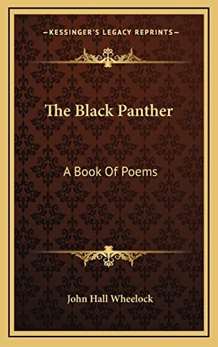 The Black Panther: A Book Of Poems