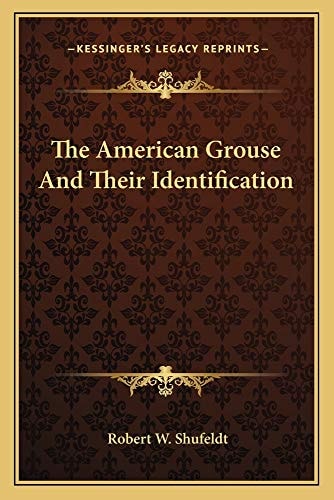 The American Grouse And Their Identification