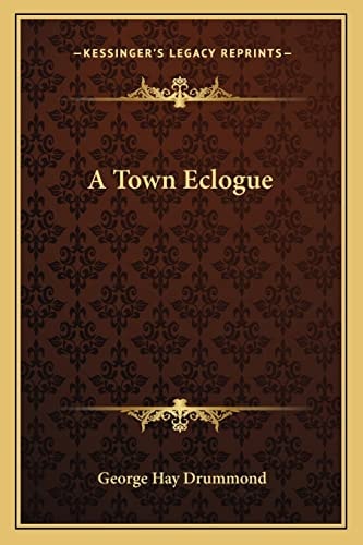 A Town Eclogue