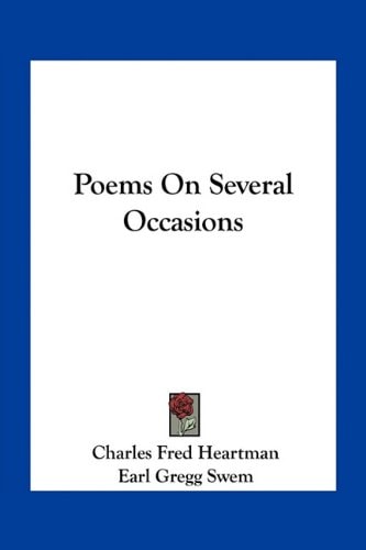 Poems On Several Occasions