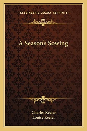 A Season's Sowing
