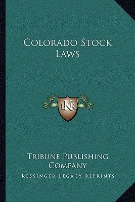 Colorado Stock Laws