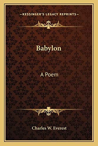 Babylon: A Poem